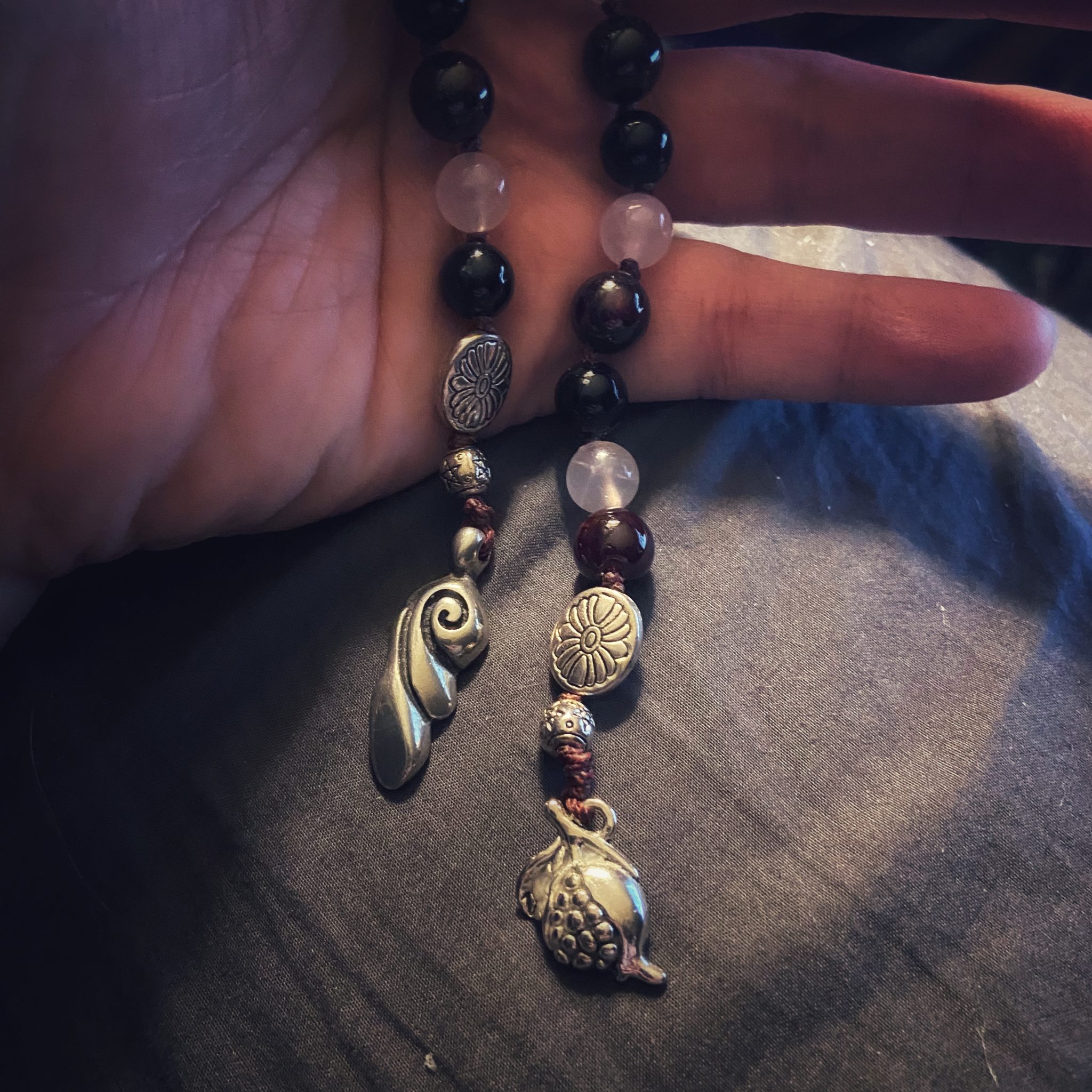 Stringing My Prayer Beads